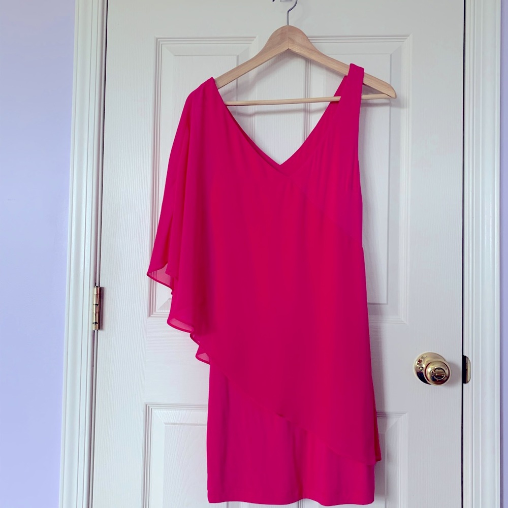 Bebe dress, Pink, Size S, stretchy material